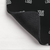 ランダムに配置されたデザイン、ビジネスロゴまたはイメージ マウスパッド (コーナー)