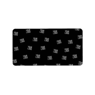 ランダムに配置されたデザイン、ビジネスロゴまたはイメージ ラベル