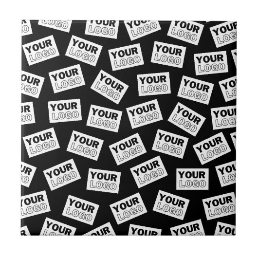 ランダムに配置されたロゴや任意の写真を探す タイル (正面)