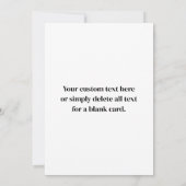 ランダムに配置されたロゴや任意の写真を探す 招待状 (裏面)