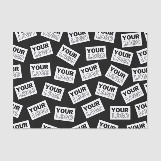 ランダムに配置されたロゴや任意の写真を探す 薄葉紙 (正面)