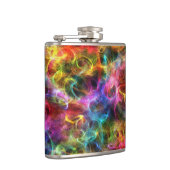 ランダムカラフルグランジ渦 フラスク (右)