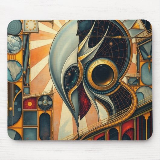 ランダムコズミックアベンジャー マウスパッド (正面)