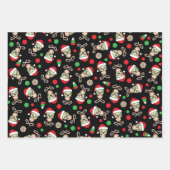 ランダムシュガースカルサンタ ラッピングペーパーシート (正面)