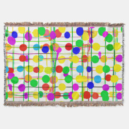 ランダムジオメトリパターン スローブランケット