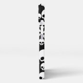 ランダムスカルパターン iPhoneケース (左側面)