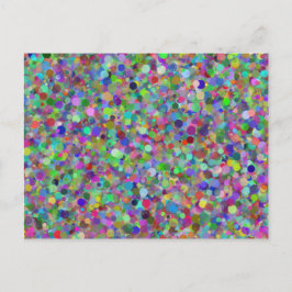 ランダムドットはがき ポストカード