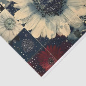 ランダムフローラタイルのコラージュの切り離し右152 薄葉紙 (詳細)