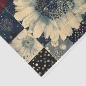 ランダムフローラタイルのコラージュデカ離れージ152 薄葉紙 (詳細)