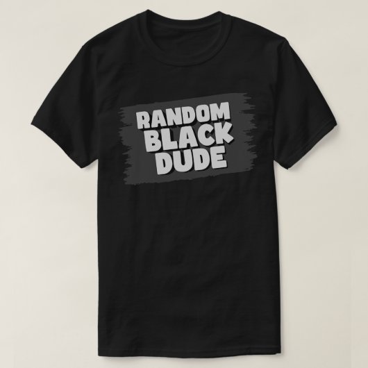 ランダムブラックドゥード Tシャツ (デザイン正面)