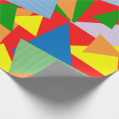 ランダム三角形 ラッピングペーパー (角)