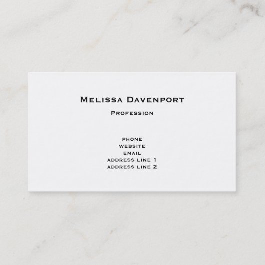 ランダム型枠グリーン絵画抽象芸術 名刺 (裏面)