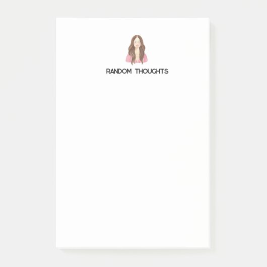 ランダム思考のメモ ポストイット (正面)