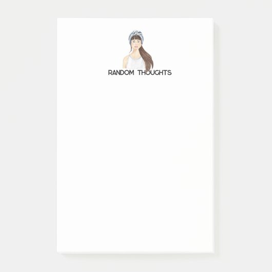 ランダム思考のメモ ポストイット (正面)