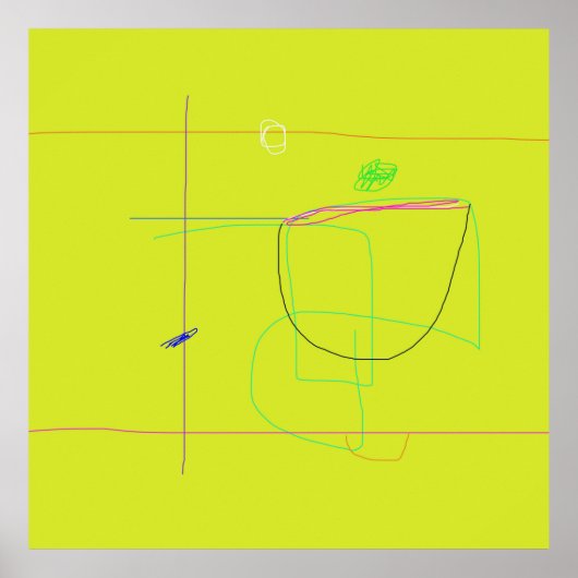 ランダム性と自然 ポスター (正面)