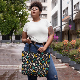 ランダム文字 トートバッグ