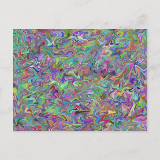 ランダム旋回はがき ポストカード (正面)