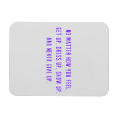 ランダム概要明るい応援アップ励まし引用文 マグネット (横)