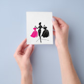 ランダム概観部24美しいファッションCL チラシ (手)