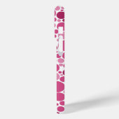 ランダム水玉模様パターンの濃淡（ピンク） Case-Mate iPhoneケース (裏面 / 左)