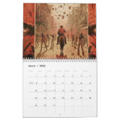 ランダム漫画ストリップ カレンダー (3月 2026)