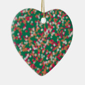 ランダム色の魔法の砂と星 セラミックオーナメント (右)