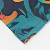 ランダム超現実的な夢 フリースブランケット (角)