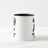 ランダム重力チェックサイクリング マグカップ (中央)