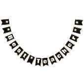 ランダム金ゴールドドットパター最高のン先生 バンティングフラッグ (全)