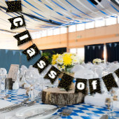 ランダム金ゴールドドットパッテンクラス卒業 バンティングフラッグ