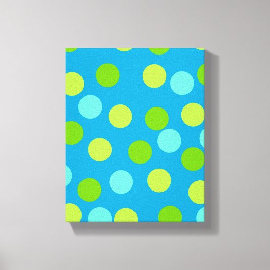 ランダム – 海スプレー キャンバスプリント (正面)