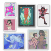 ランダムMultiPackスタンプ シール (正面)