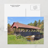 ランダル・カバーブリッジ、リンドン、バーモント・ポストカード ポストカード (正面/裏面)