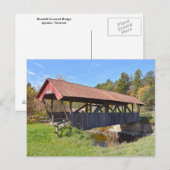 ランダル・カバーブリッジ、リンドン、バーモント・ポストカード ポストカード (正面/裏面)