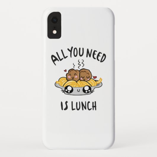 ランチさえあればいい Case-Mate iPhoneケース (裏面)