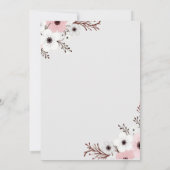 ランチとバブルリー 招待状 (裏面)