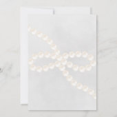 ランチとバブル ブライズシャワーの招待状 招待状 (裏面)