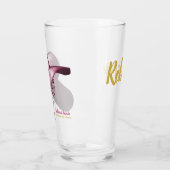 ランチのレディースエレガント- パーソナライズされた タンブラーグラス (左)