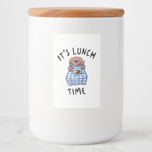 ランチの時間だ フードラベル (正面)