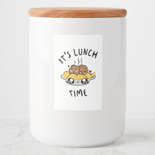 ランチの時間だ フードラベル (正面)