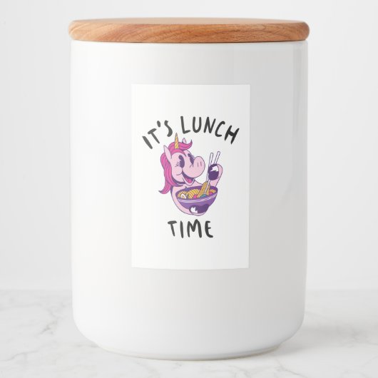 ランチの時間だ フードラベル (正面)