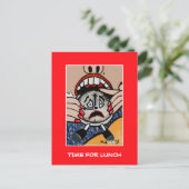 ランチの時間 – 時間 ポストカード (スタンド正面)