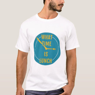 ランチの時間 – Dinnerware Tシャツ