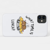 ランチはいつ? Case-Mate iPhoneケース (裏面(横))