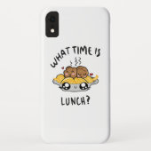 ランチはいつ? Case-Mate iPhoneケース (裏面)