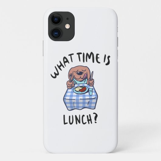 ランチは何時ですか Case-Mate iPhoneケース (裏面)