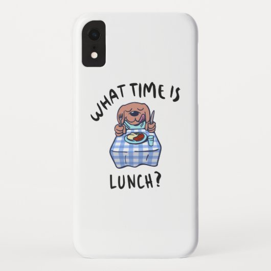 ランチは何時ですか Case-Mate iPhoneケース (裏面)