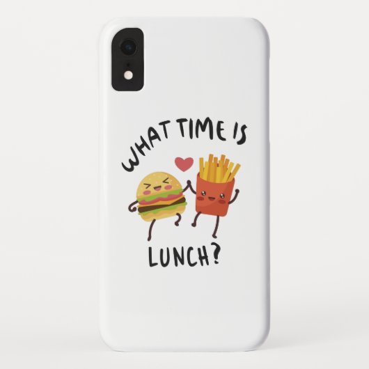 ランチは何時ですか Case-Mate iPhoneケース (裏面)