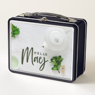 ランチを行く メタルランチボックス