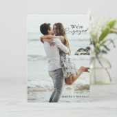 ランチウエスタンカントリーカウボーイ婚約 招待状 (スタンド正面)